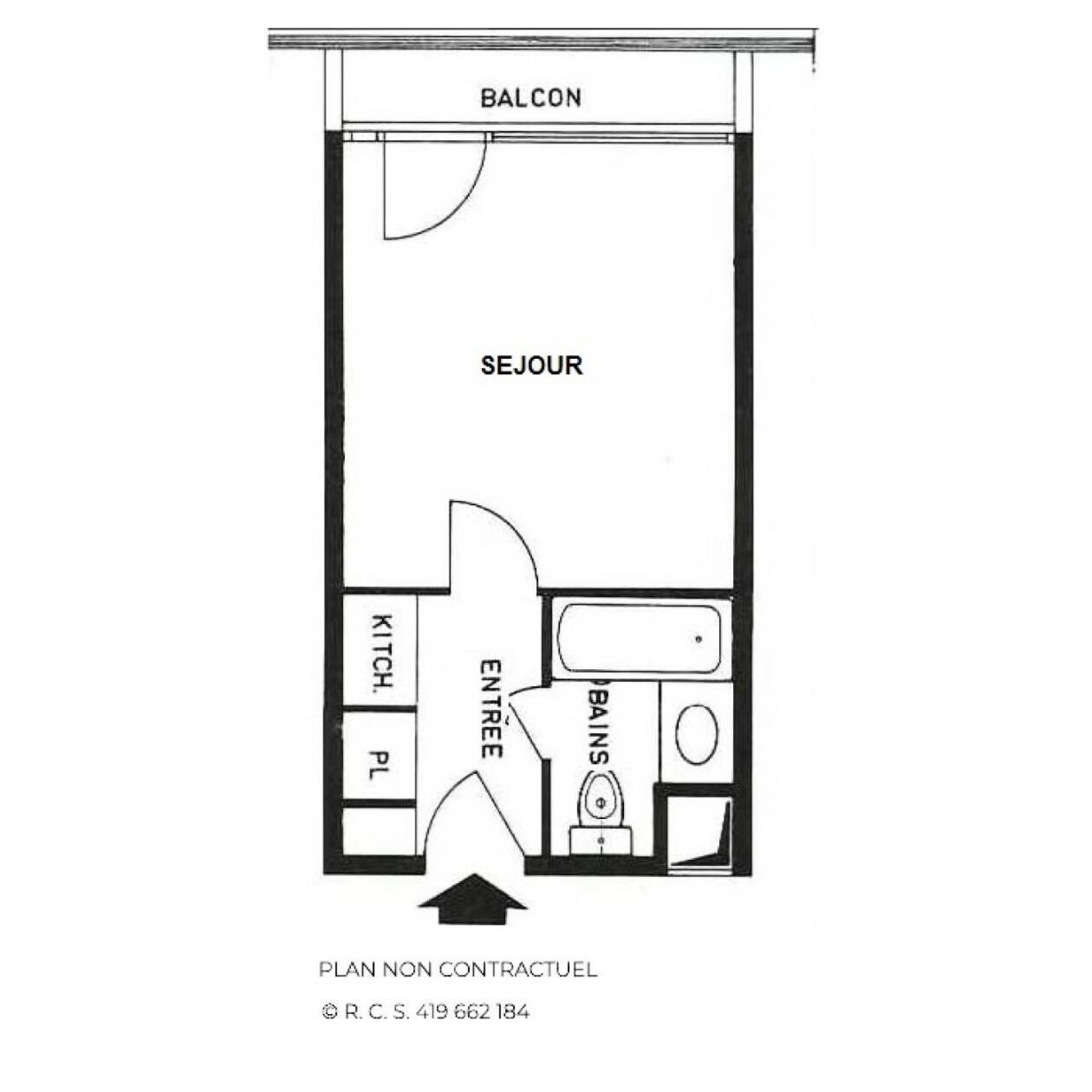 Residence Chaviere - Studio Pour 4 Personnes Avec Balcon Expose Sud Mae-5494 Saint-Martin-de-Belleville Esterno foto